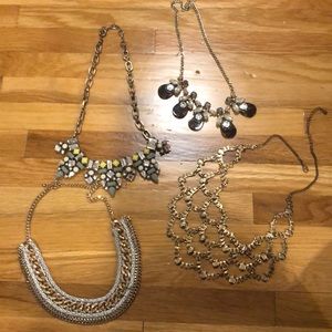 Chunky statement necklaces !